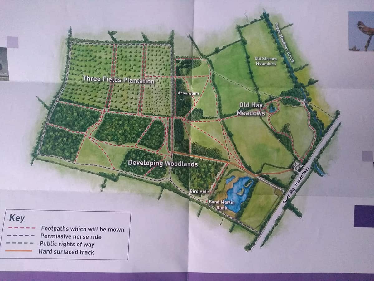 Trent Valley Pits map